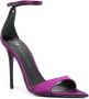 Giuseppe Zanotti 100mm ankle-strap satin sandals Purple - Thumbnail 2