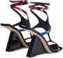 Giuseppe Zanotti 105mm angled heel sandals Multicolour - Thumbnail 3