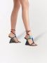 Giuseppe Zanotti 105mm angled heel sandals Multicolour - Thumbnail 4
