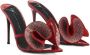 Giuseppe Zanotti 105mm appliqué-detail mules Red - Thumbnail 2