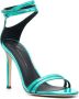 Giuseppe Zanotti 105mm metallic-effect stiletto sandals Green - Thumbnail 2