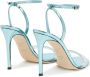 Giuseppe Zanotti 105mm rhinestone metallic sandals Blue - Thumbnail 3