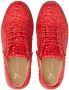 Giuseppe Zanotti 3D detailing low-top sneakers Red - Thumbnail 4