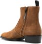 Giuseppe Zanotti 40mm suede ankle boots Brown - Thumbnail 3