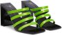 Giuseppe Zanotti 85mm block-heel strappy sandals Green - Thumbnail 2