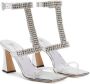 Giuseppe Zanotti 85mm crystal-embellished heeled sandals Silver - Thumbnail 2
