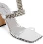 Giuseppe Zanotti 85mm crystal-embellished heeled sandals Silver - Thumbnail 4