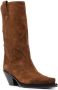 Giuseppe Zanotti 85mm pointed-toe cowboy boots Brown - Thumbnail 2