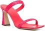 Giuseppe Zanotti 90mm open-toe leather sandals Pink - Thumbnail 2