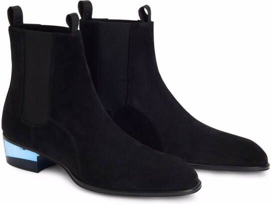 Giuseppe Zanotti Abbey Plexy ankle boots Black