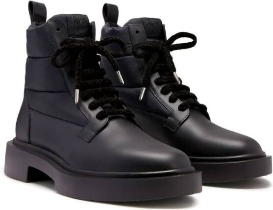 Giuseppe Zanotti Achille Ice lace-up ankle boots Black