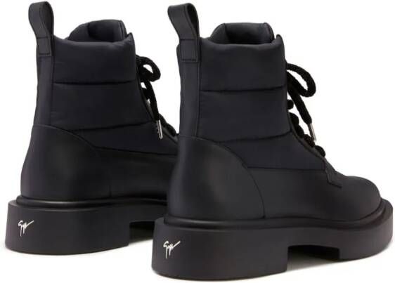 Giuseppe Zanotti Achille Ice lace-up ankle boots Black