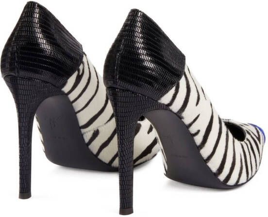 Giuseppe Zanotti Adela Trio 105mm pumps Black