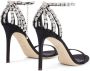 Giuseppe Zanotti Adele crystal 105mm sandals Black - Thumbnail 3
