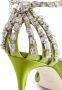 Giuseppe Zanotti Adele crystal 105mm sandals Green - Thumbnail 4