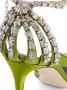 Giuseppe Zanotti Adele crystal 85mm sandals Green - Thumbnail 4