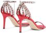 Giuseppe Zanotti Adele crystal 85mm sandals Red - Thumbnail 3