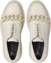 Giuseppe Zanotti Adric chain-trim lace-up shoes White - Thumbnail 4
