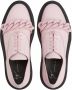 Giuseppe Zanotti Adrik chain-trim lace-up shoes Pink - Thumbnail 4
