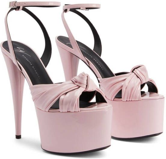 Giuseppe Zanotti Aida 150mm platform sandals Pink