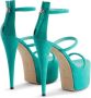 Giuseppe Zanotti Aida 150mm platform suede sandals Green - Thumbnail 3