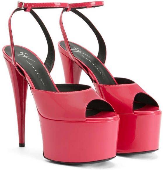 Giuseppe Zanotti Aida high platform sandals Pink