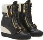 Giuseppe Zanotti Aitana 75mm wedge boots Black - Thumbnail 2