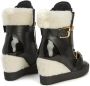 Giuseppe Zanotti Aitana 75mm wedge boots Black - Thumbnail 3