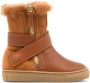 Giuseppe Zanotti Alec leather snow boots Brown - Thumbnail 2
