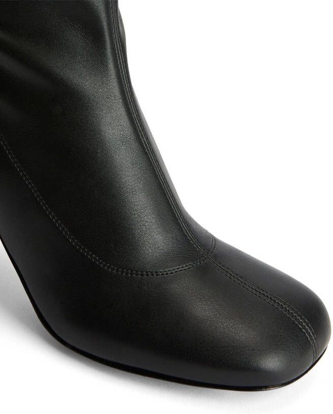 Giuseppe Zanotti Alethaa 90mm ankle leather boots Black