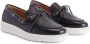 Giuseppe Zanotti Alfred grained-leather boat shoes Black - Thumbnail 2