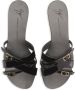 Giuseppe Zanotti Alhima leather sandals Black - Thumbnail 4