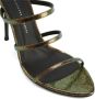Giuseppe Zanotti Alimha 105mm leather sandals Green - Thumbnail 4
