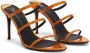 Giuseppe Zanotti Alimha 105mm leather sandals Orange - Thumbnail 2