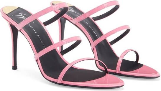 Giuseppe Zanotti Alimha 105mm stiletto sandals Pink