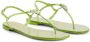 Giuseppe Zanotti Alphonsine thong sandals Green - Thumbnail 2