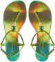 Giuseppe Zanotti Alphonsine thong sandals Green - Thumbnail 4