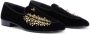 Giuseppe Zanotti Alvaro studded velvet loafers Black - Thumbnail 2