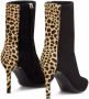 Giuseppe Zanotti Amal leopard-print panel boots Black - Thumbnail 3