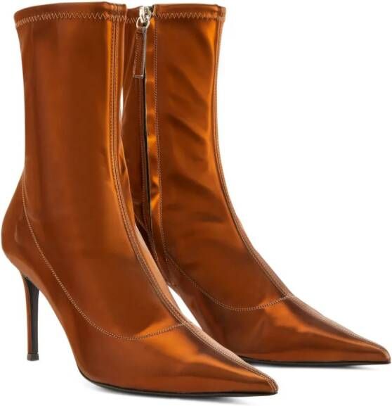 Giuseppe Zanotti Ametista 85mm ankle boots Brown