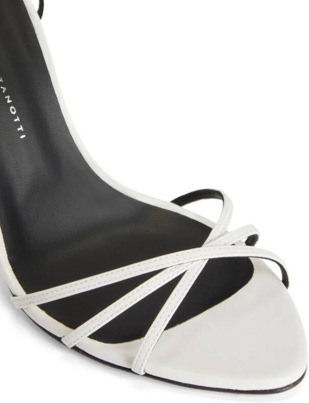 Giuseppe Zanotti Amiila leather sandals White