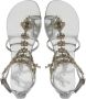 Giuseppe Zanotti Amira charm-embellished sandals Grey - Thumbnail 4