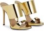 Giuseppe Zanotti Andrea metallic-finish sandals Gold - Thumbnail 2