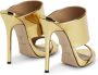 Giuseppe Zanotti Andrea metallic-finish sandals Gold - Thumbnail 3