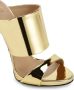 Giuseppe Zanotti Andrea metallic-finish sandals Gold - Thumbnail 4