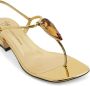 Giuseppe Zanotti Anthonia 45mm rhinestone-embellished thong sandals Gold - Thumbnail 4