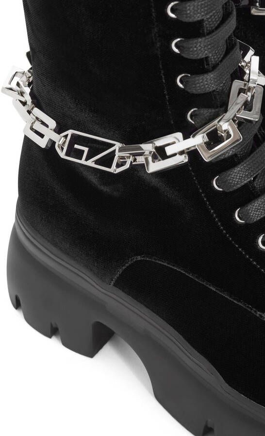 Giuseppe Zanotti Apocalypse chain-detail boots Black