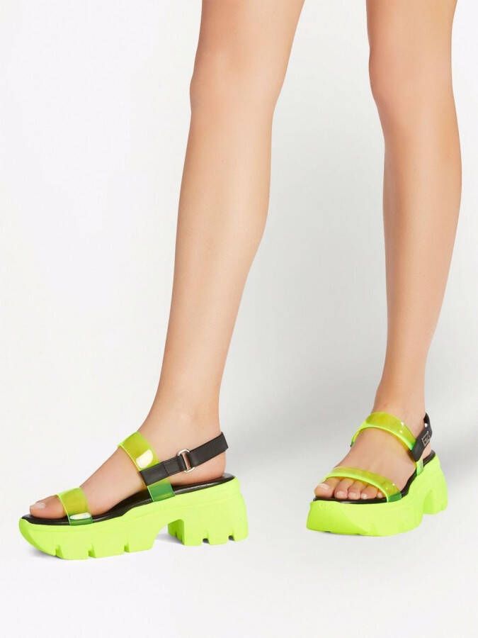 Giuseppe Zanotti Apocalypse chunky-sole sandals Yellow