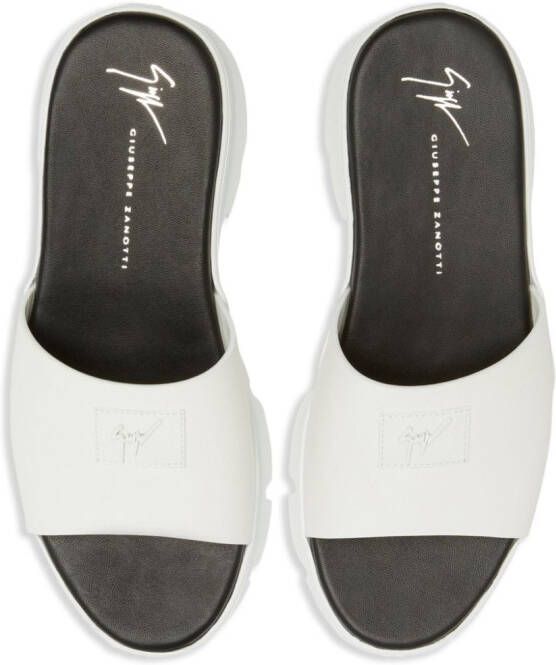 Giuseppe Zanotti Apocalypse Hot platform sandals White