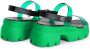 Giuseppe Zanotti Apocalypse Summer leather sandals Green - Thumbnail 3